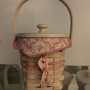 Longaberger 2002 American Cancer Society Basket
